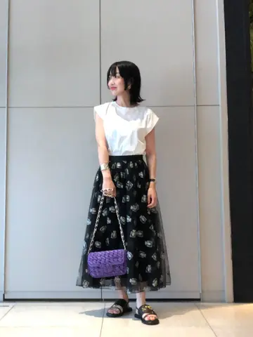 GRACE CONTINENTAL The Banquet 尾田亜沙美 コーディネート画像