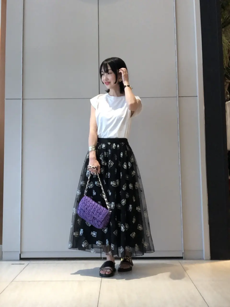 GRACE CONTINENTAL The Banquet 尾田亜沙美 コーディネート画像