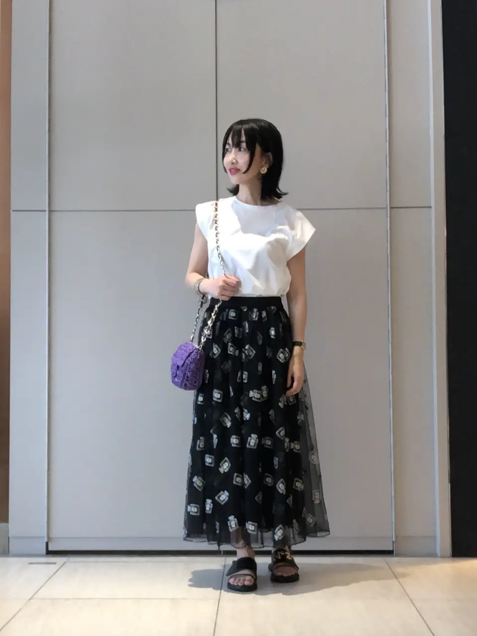 GRACE CONTINENTAL The Banquet 尾田亜沙美 コーディネート画像