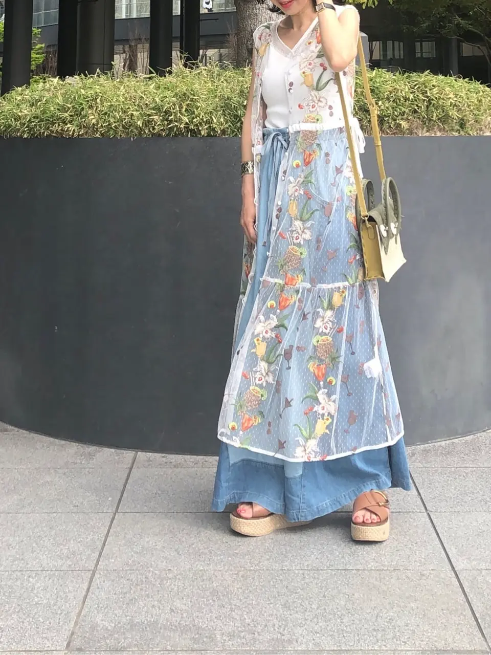 GRACE CONTINENTAL The Banquet 尾田亜沙美 コーディネート画像