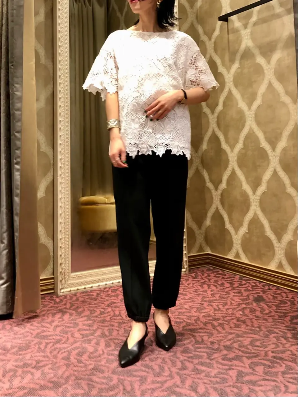Carlye極美✨現行 グレースコンチネンタル プリーツカシュクール キカレースプリーツスカート / GRACE CONTINENTAL | GRACE