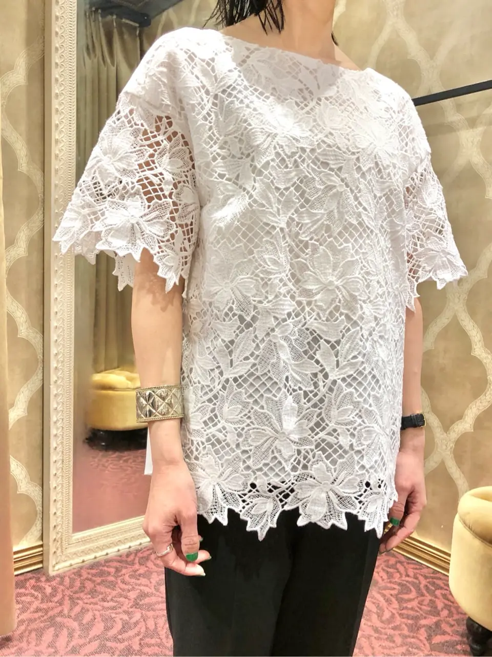 GRACE CONTINENTAL The Banquet 尾田亜沙美 コーディネート画像