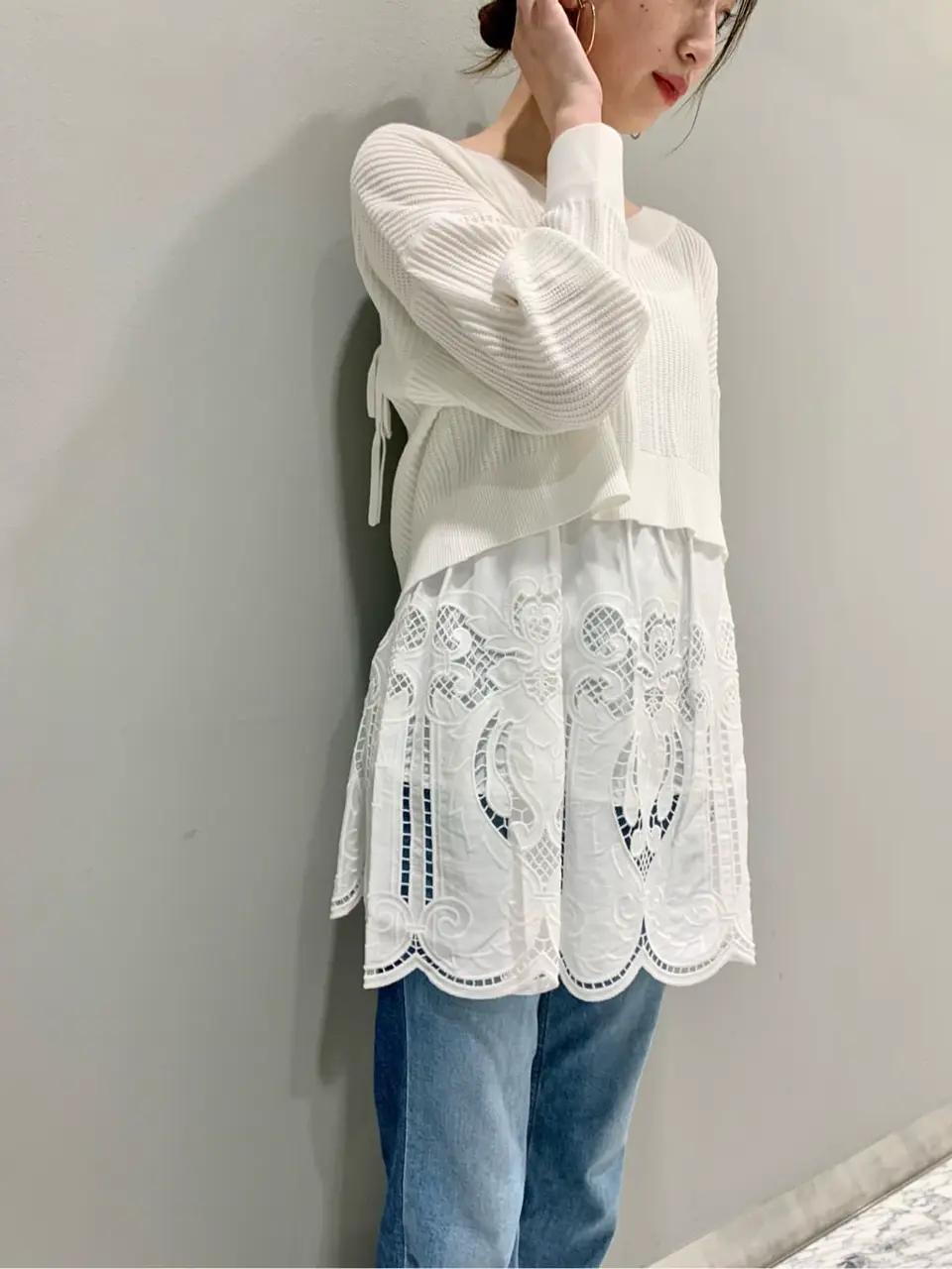 GRACE CONTINENTAL The Banquet eri コーディネート画像