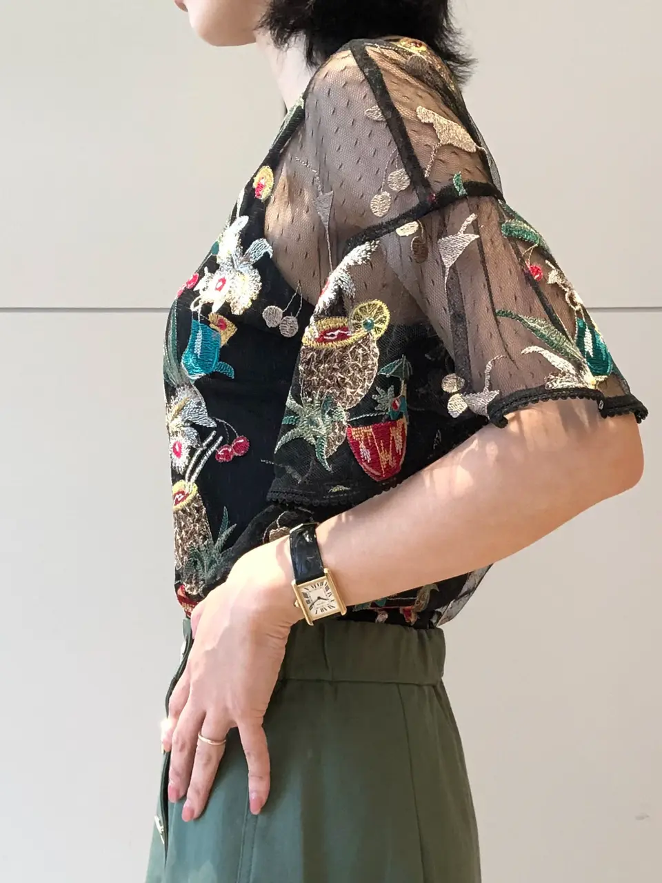 GRACE CONTINENTAL The Banquet 尾田亜沙美 コーディネート画像