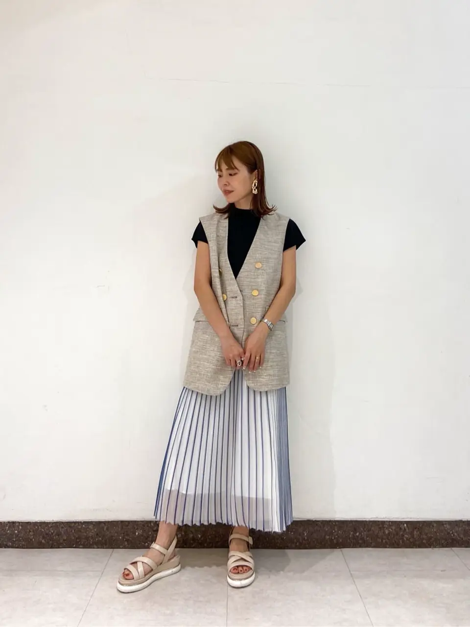 GRACE CONTINENTAL The Banquet 古川温子 コーディネート画像