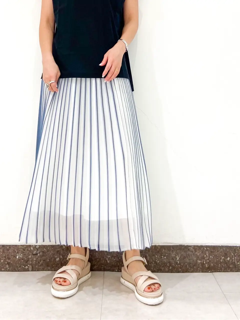 GRACE CONTINENTAL The Banquet 古川温子 コーディネート画像