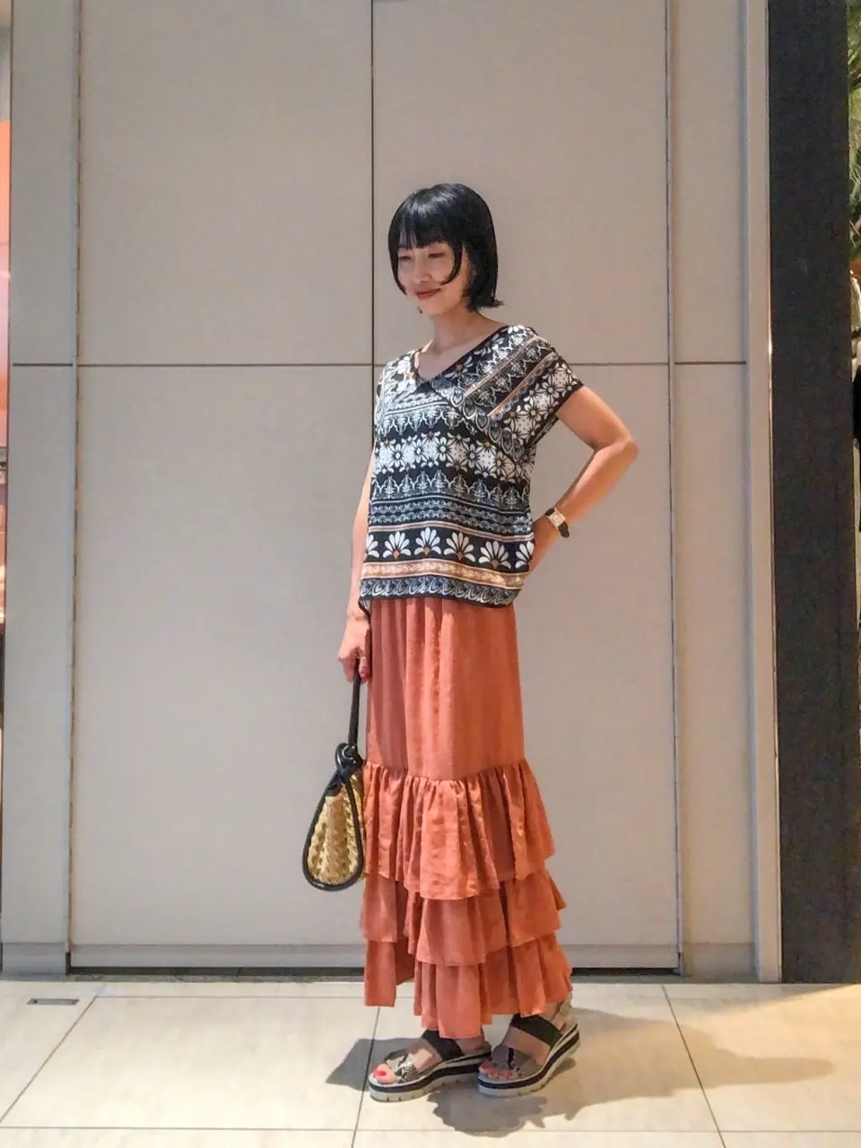 GRACE CONTINENTAL The Banquet 尾田亜沙美 コーディネート画像