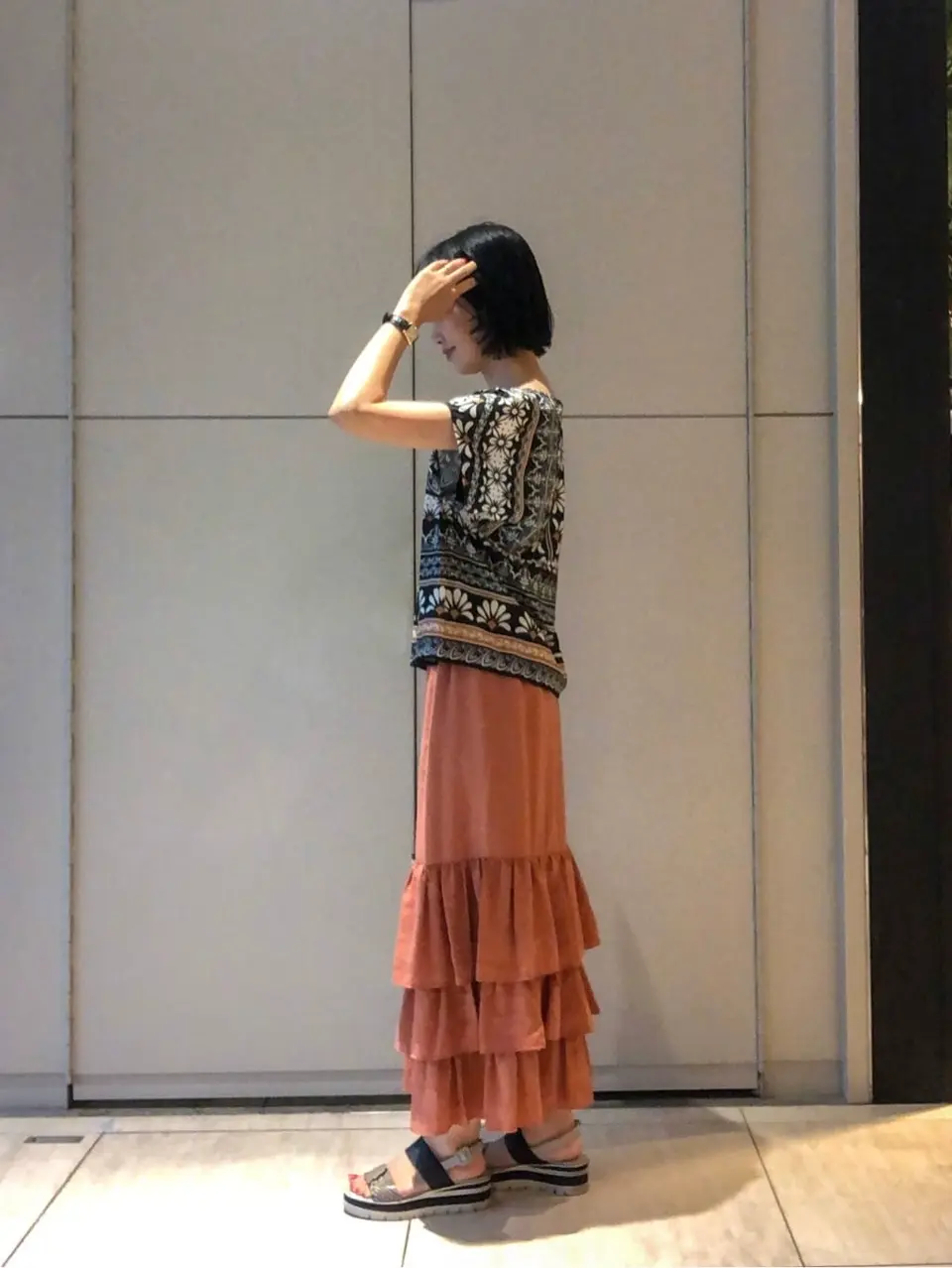 GRACE CONTINENTAL The Banquet 尾田亜沙美 コーディネート画像