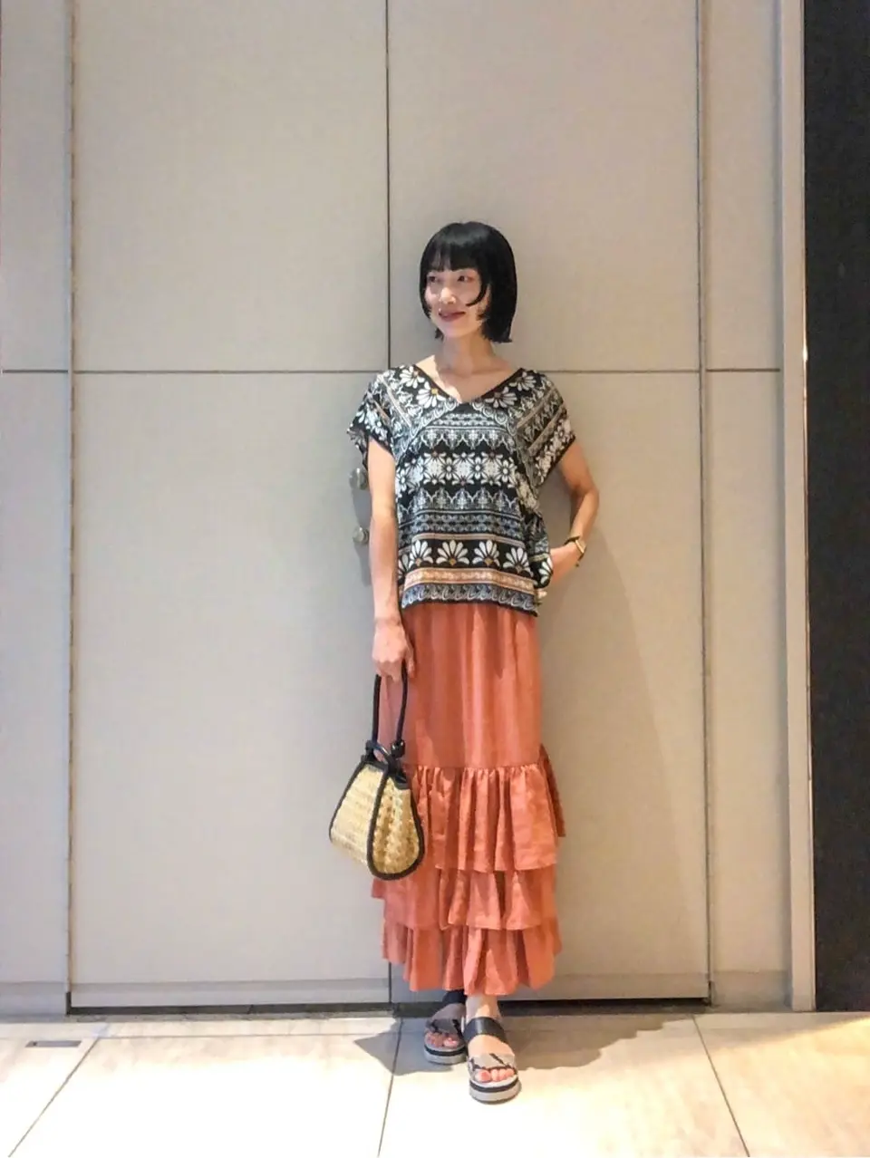 GRACE CONTINENTAL The Banquet 尾田亜沙美 コーディネート画像