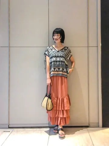 GRACE CONTINENTAL The Banquet 尾田亜沙美 コーディネート画像