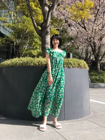 GRACE CONTINENTAL The Banquet 尾田亜沙美 コーディネート画像