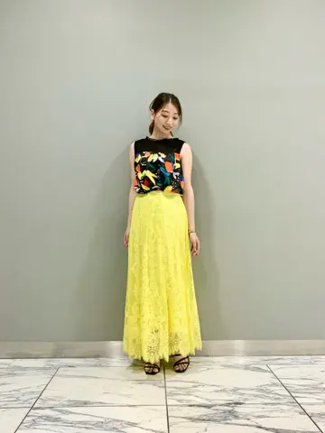 GRACE CONTINENTAL The Banquet eri コーディネート画像