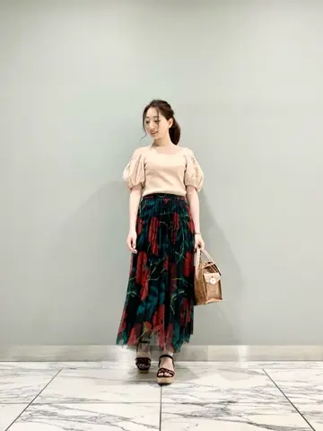 GRACE CONTINENTAL The Banquet eri コーディネート画像