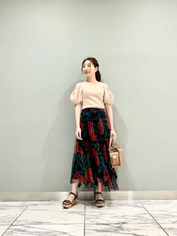 GRACE CONTINENTAL The Banquet eri コーディネート画像