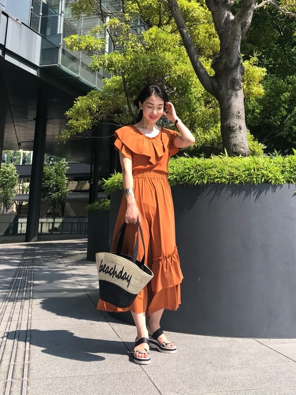 GRACE CONTINENTAL The Banquet 尾田亜沙美 コーディネート画像