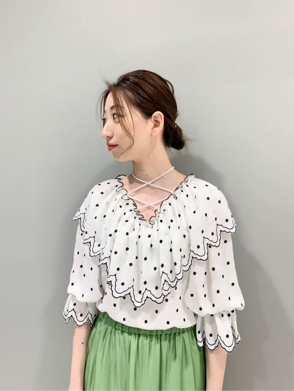 GRACE CONTINENTAL The Banquet eri コーディネート画像