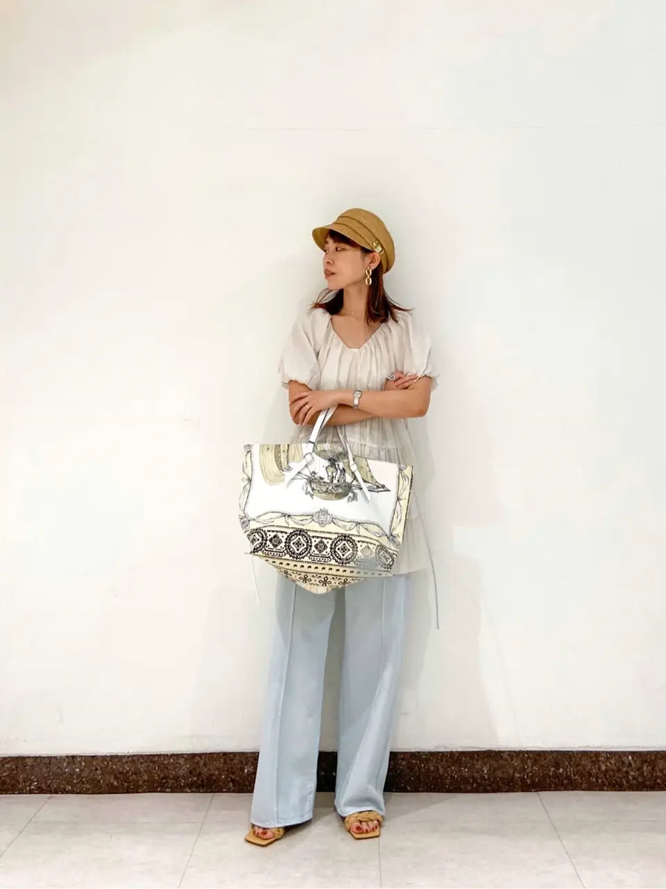 GRACE CONTINENTAL The Banquet 古川温子 コーディネート画像