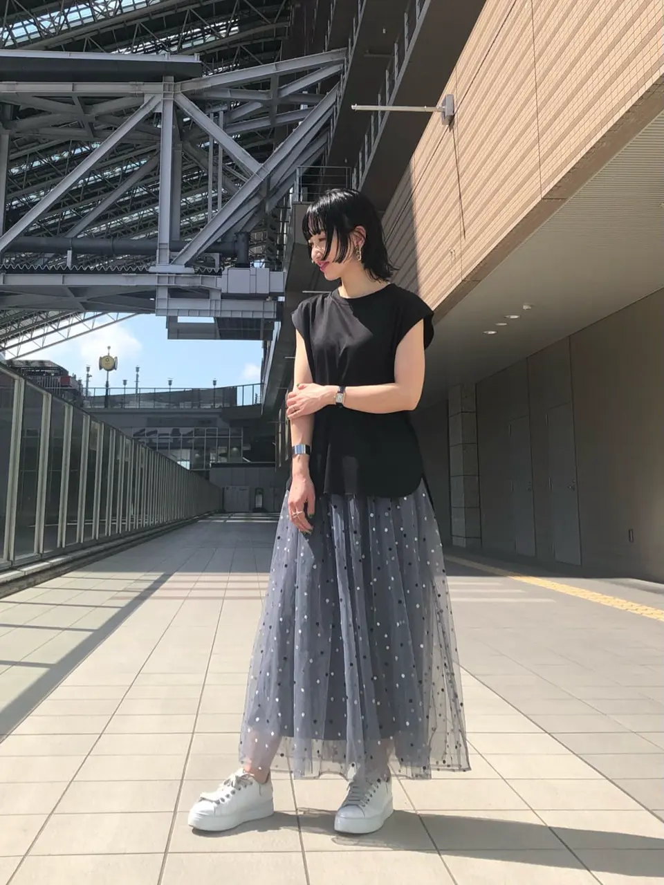 マルチドットembドレス 【新品タグ付き】 マルチドットembドレス / GRACE CONTINENTAL | GRACE