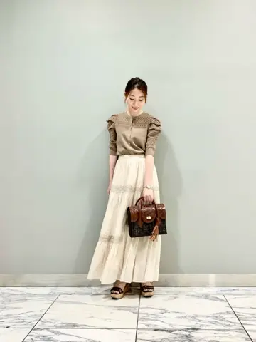 GRACE CONTINENTAL The Banquet eri コーディネート画像