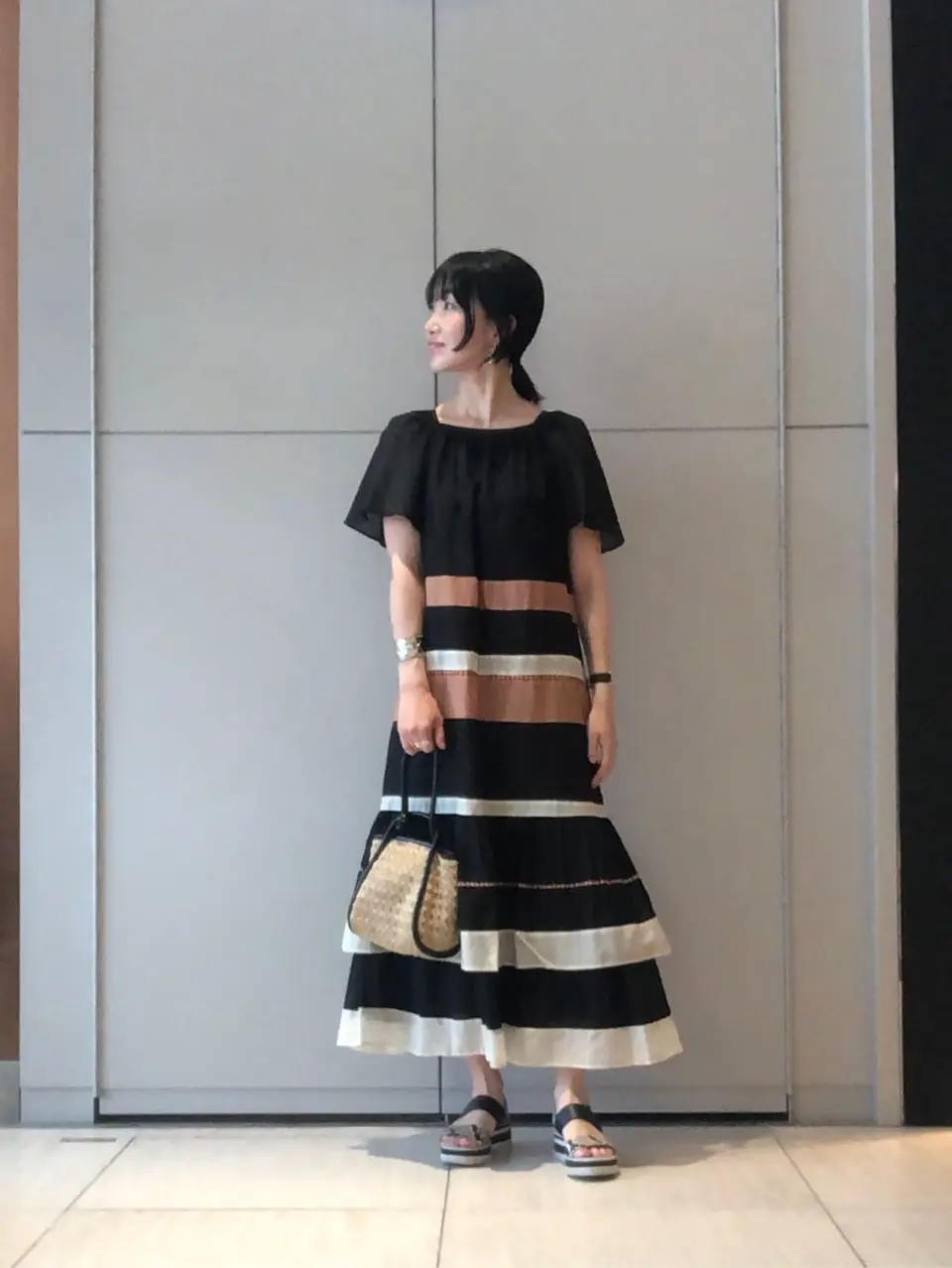 GRACE CONTINENTAL The Banquet 尾田亜沙美 コーディネート画像