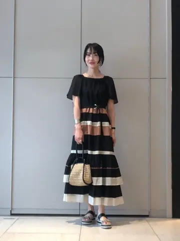 GRACE CONTINENTAL The Banquet 尾田亜沙美 コーディネート画像