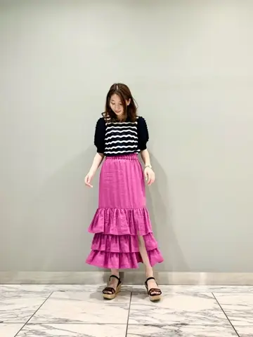 GRACE CONTINENTAL The Banquet eri コーディネート画像