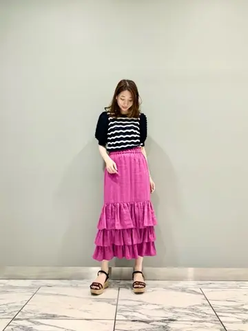 GRACE CONTINENTAL The Banquet eri コーディネート画像