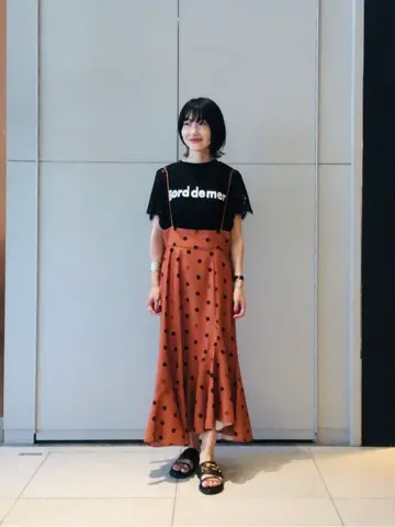 GRACE CONTINENTAL The Banquet 尾田亜沙美 コーディネート画像