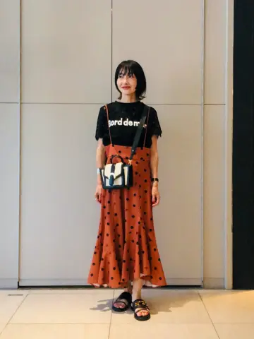 GRACE CONTINENTAL The Banquet 尾田亜沙美 コーディネート画像