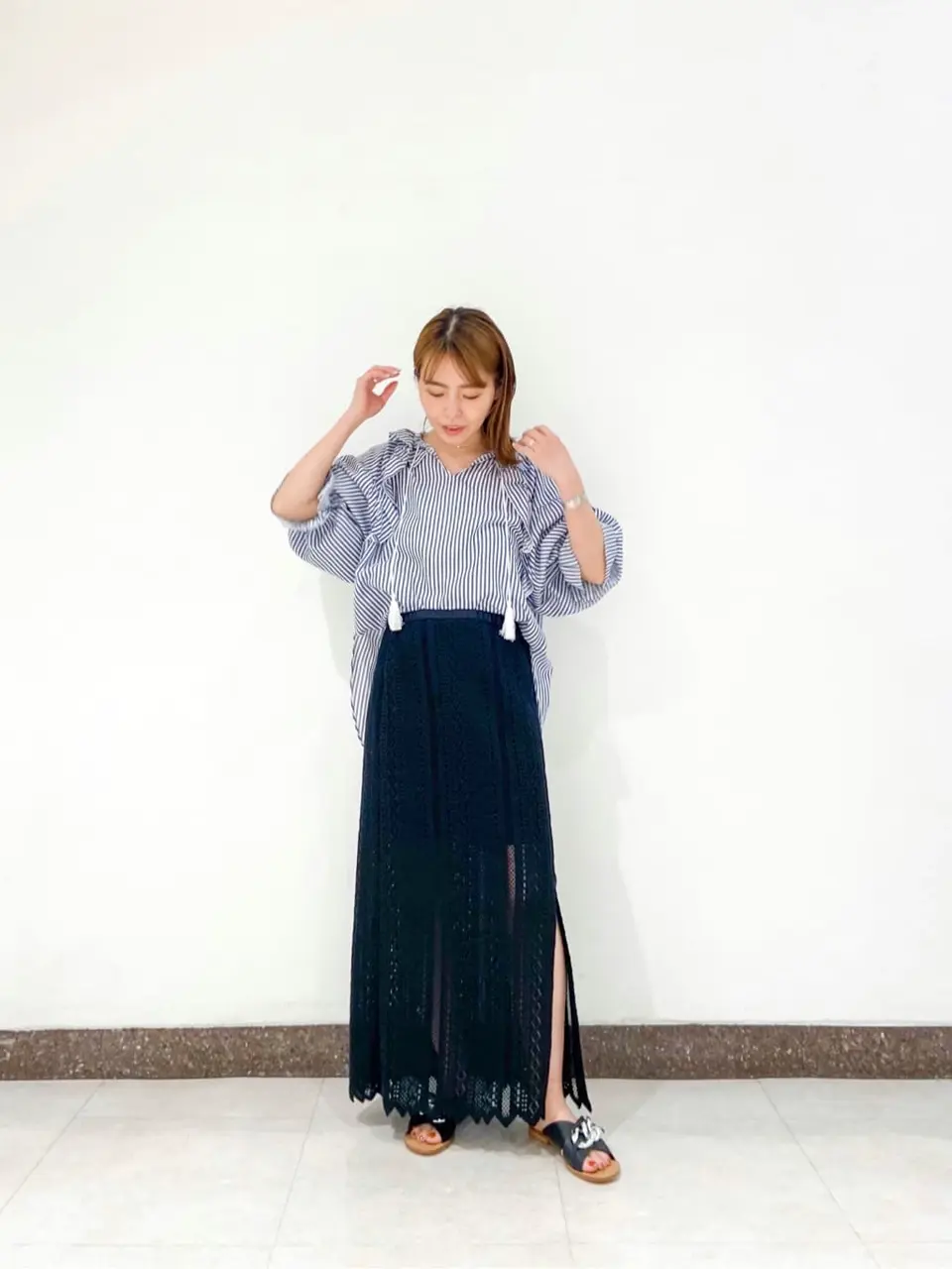 GRACE CONTINENTAL The Banquet 古川温子 コーディネート画像