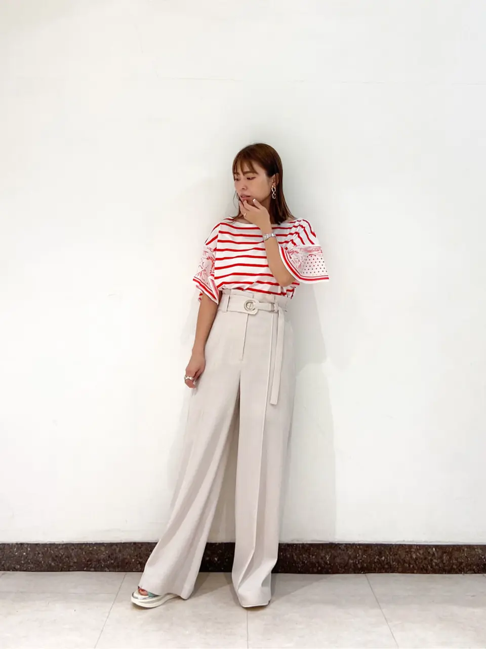 GRACE CONTINENTAL The Banquet 古川温子 コーディネート画像