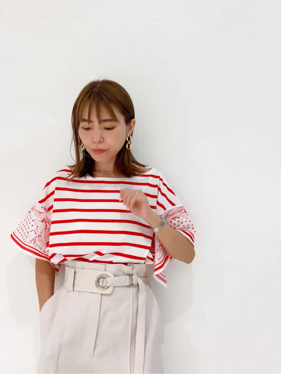 GRACE CONTINENTAL The Banquet 古川温子 コーディネート画像