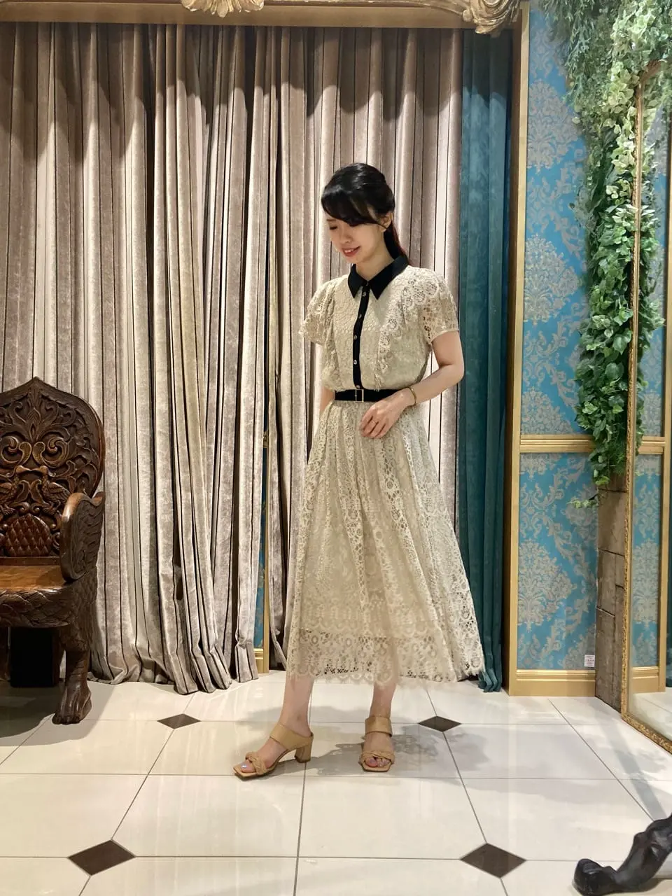 GRACE CONTINENTAL The Banquet FUKUSHIMA YURIE コーディネート画像