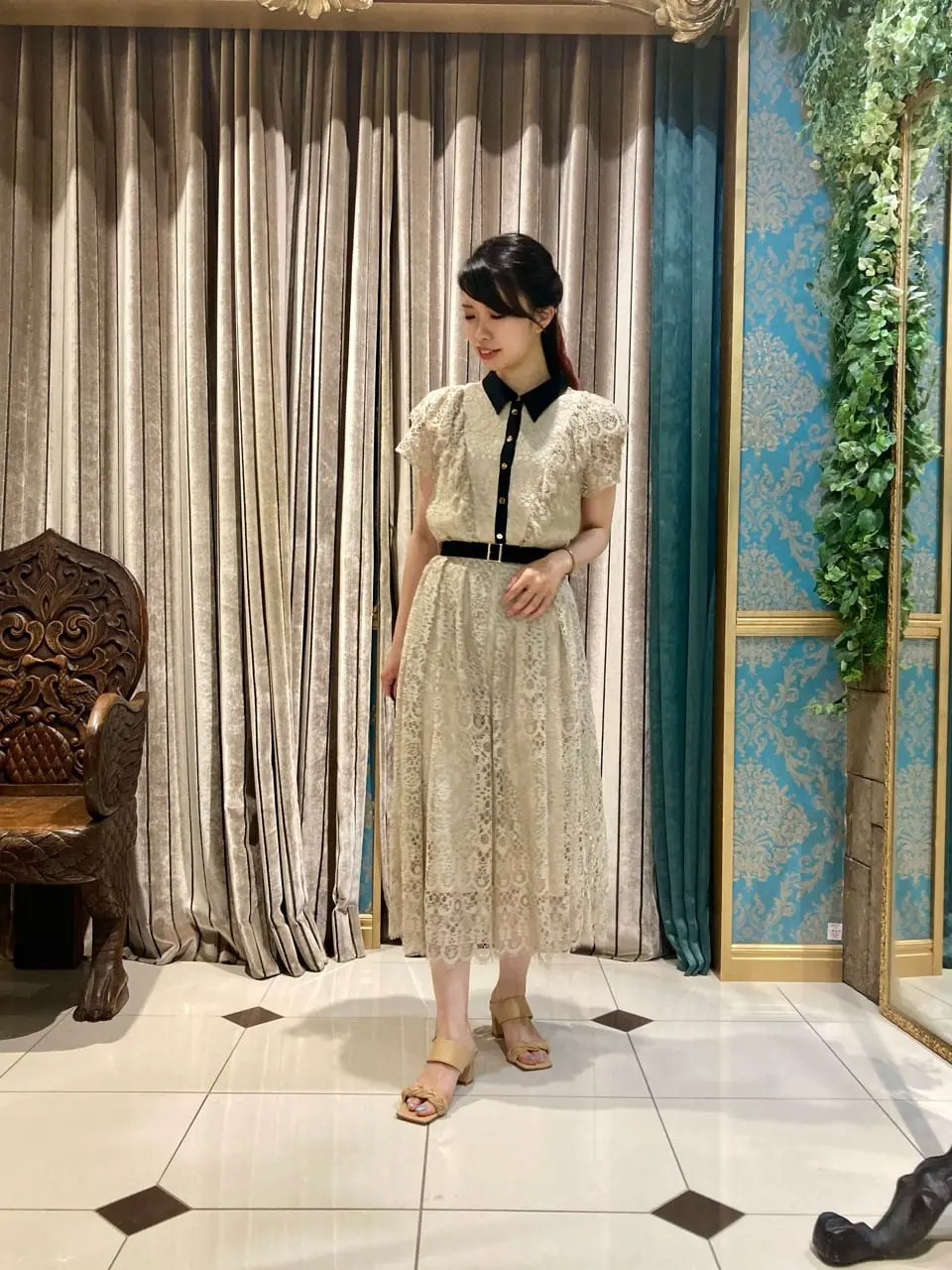 GRACE CONTINENTAL The Banquet FUKUSHIMA YURIE コーディネート画像