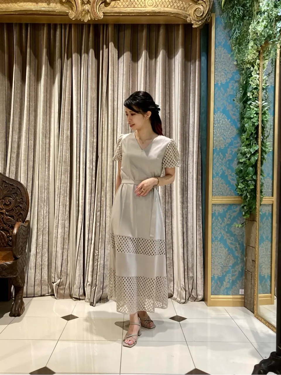 GRACE CONTINENTAL The Banquet FUKUSHIMA YURIE コーディネート画像