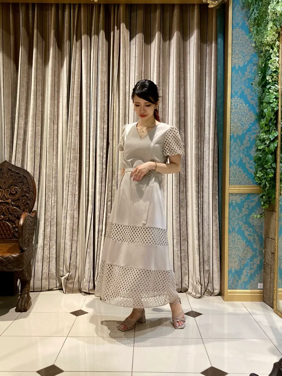 GRACE CONTINENTAL The Banquet FUKUSHIMA YURIE コーディネート画像