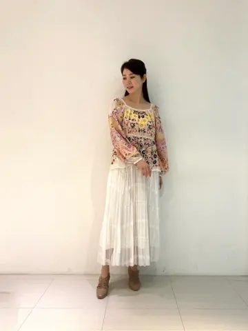 GRACE CONTINENTAL The Banquet Aya. コーディネート画像