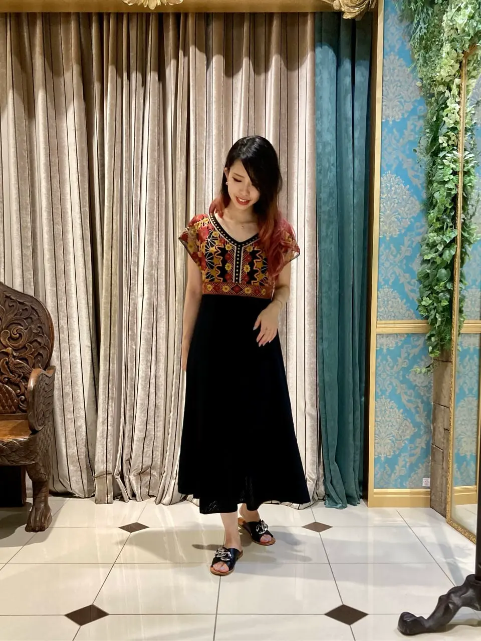 GRACE CONTINENTAL The Banquet FUKUSHIMA YURIE コーディネート画像