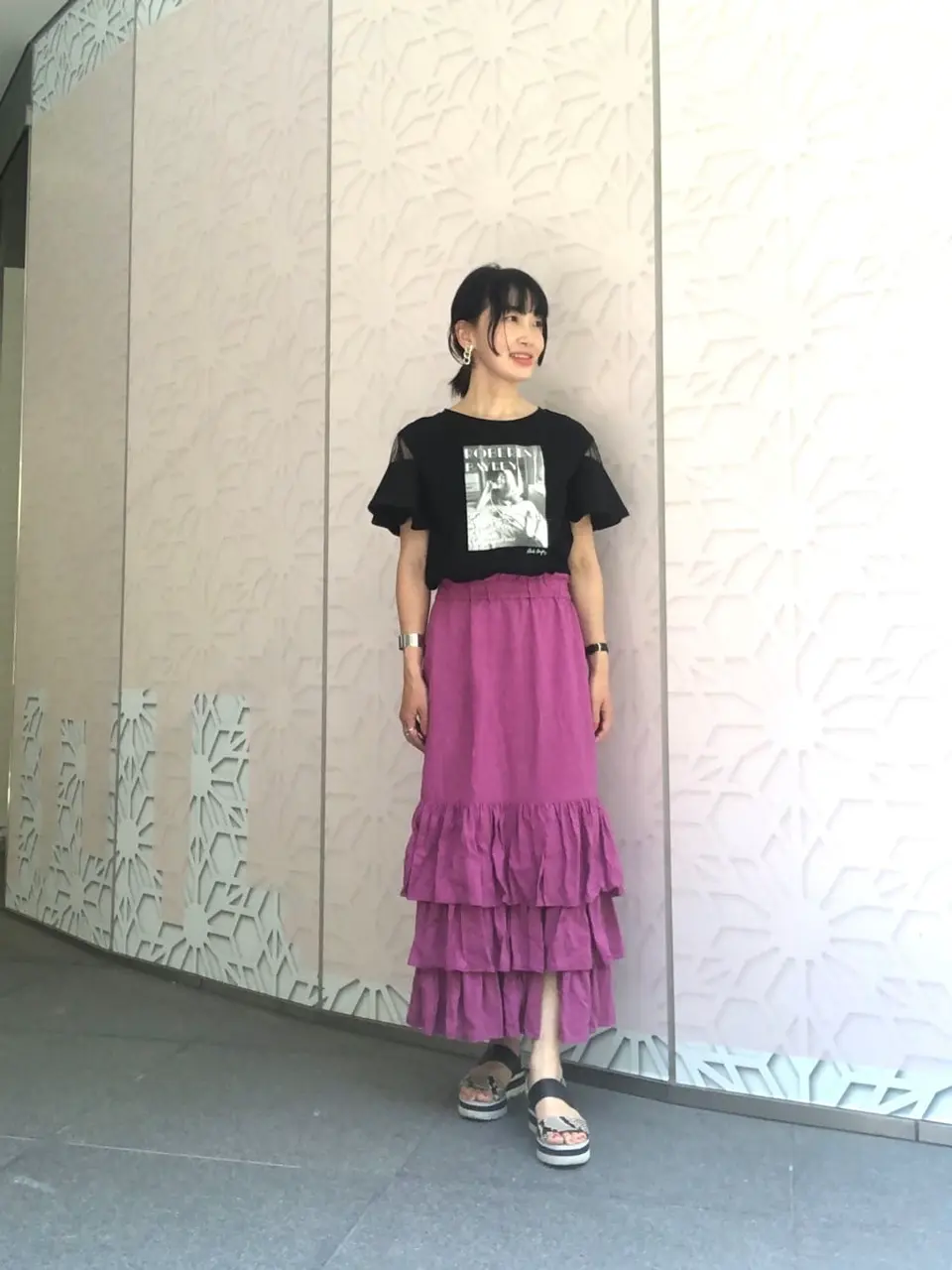 GRACE CONTINENTAL The Banquet 尾田亜沙美 コーディネート画像