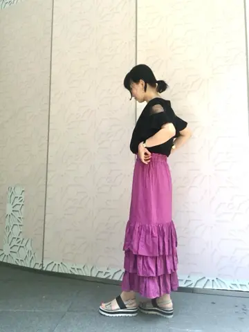 GRACE CONTINENTAL The Banquet 尾田亜沙美 コーディネート画像