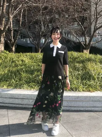 GRACE CONTINENTAL The Banquet 尾田亜沙美 コーディネート画像