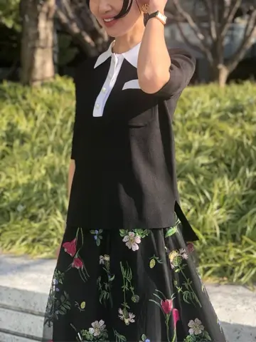 GRACE CONTINENTAL The Banquet 尾田亜沙美 コーディネート画像