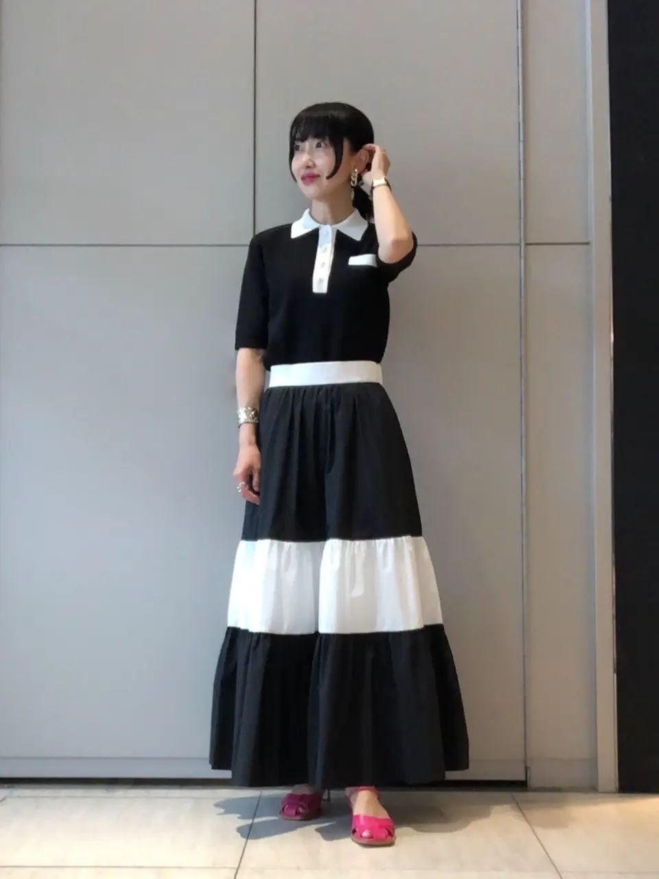 GRACE CONTINENTAL The Banquet 尾田亜沙美 コーディネート画像