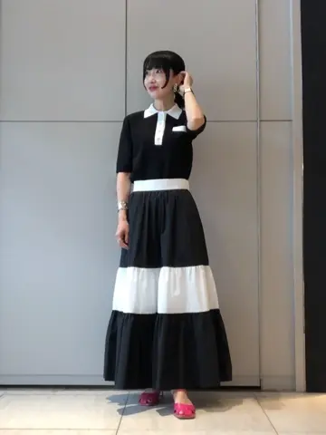 GRACE CONTINENTAL The Banquet 尾田亜沙美 コーディネート画像