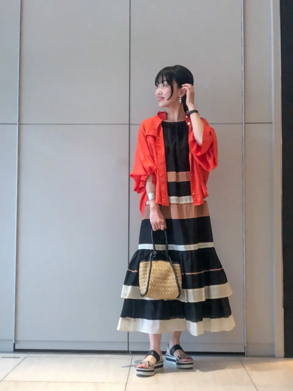 GRACE CONTINENTAL The Banquet 尾田亜沙美 コーディネート画像