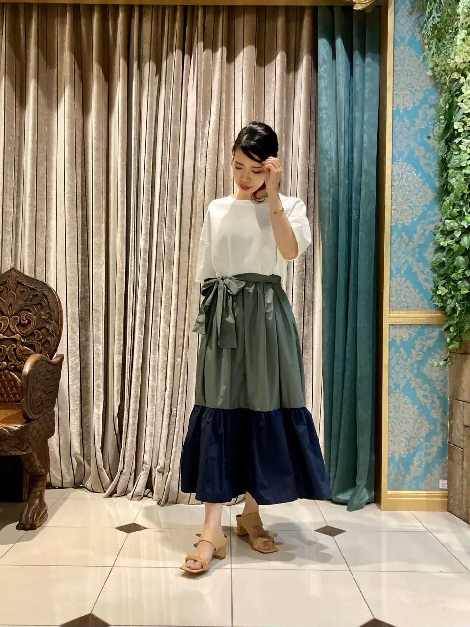 GRACE CONTINENTAL The Banquet FUKUSHIMA YURIE コーディネート画像