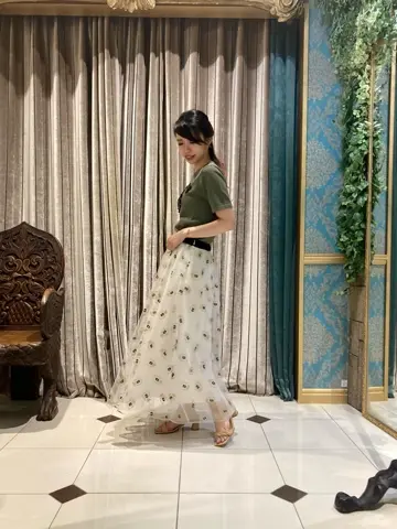 GRACE CONTINENTAL The Banquet FUKUSHIMA YURIE コーディネート画像