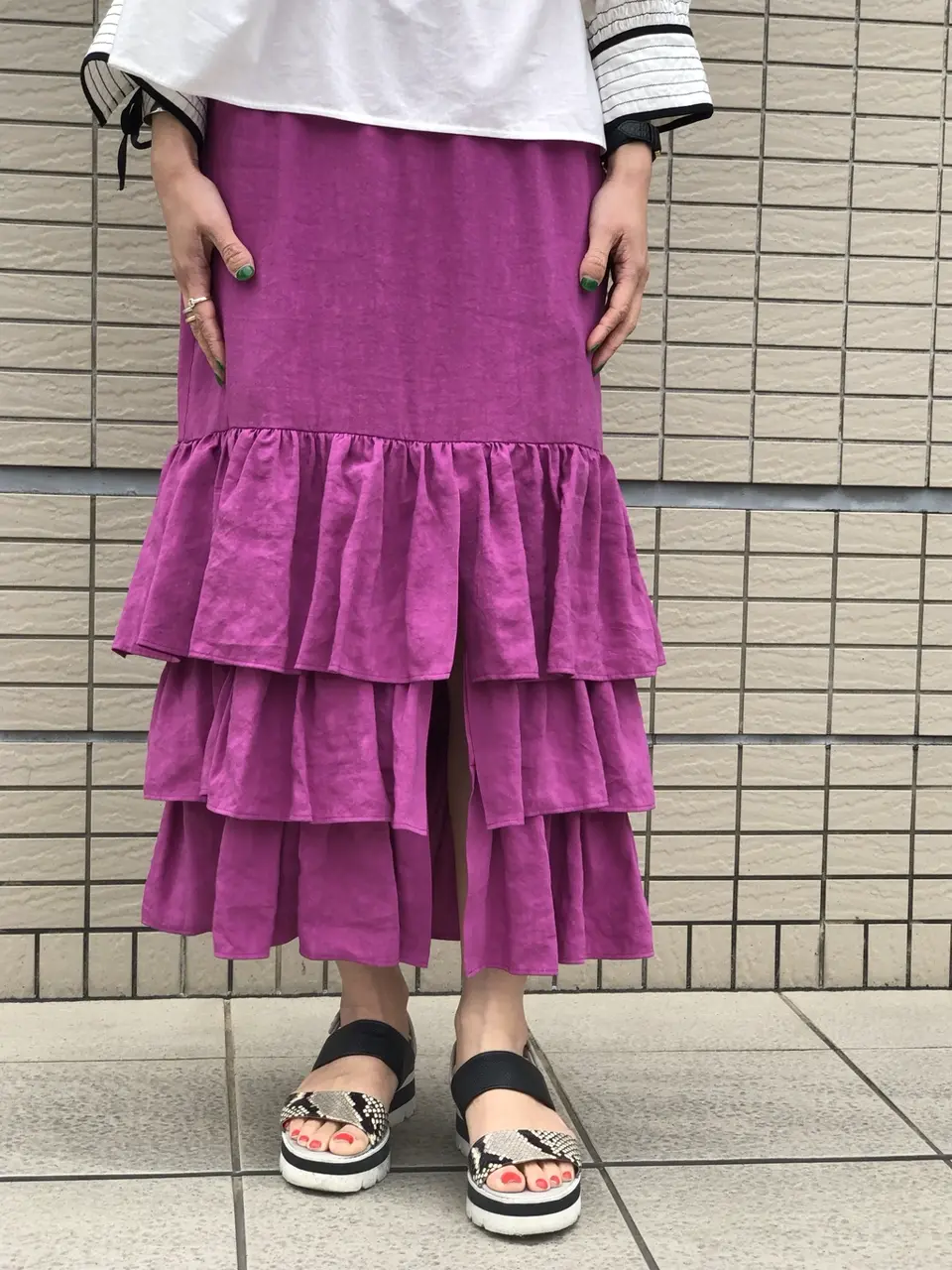 GRACE CONTINENTAL The Banquet 尾田亜沙美 コーディネート画像