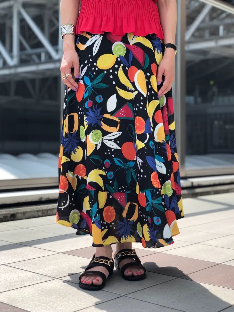 GRACE CONTINENTAL The Banquet 尾田亜沙美 コーディネート画像