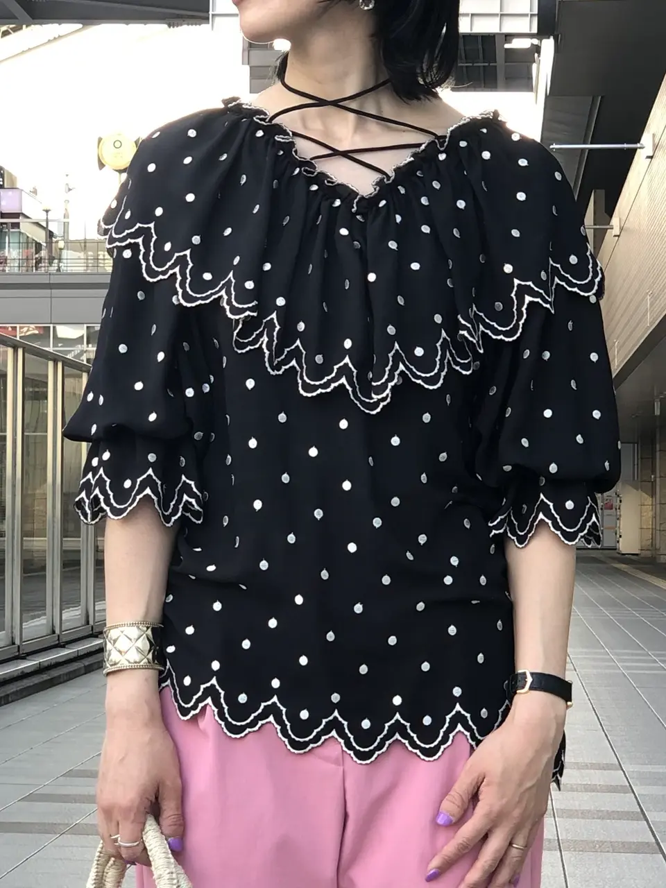 GRACE CONTINENTAL The Banquet 尾田亜沙美 コーディネート画像